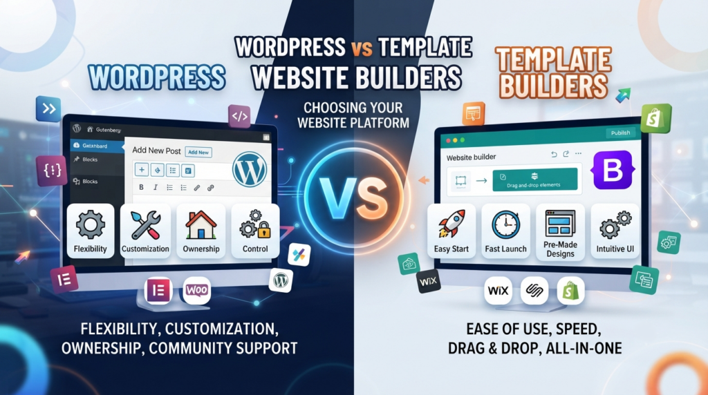 wordpress vs other easy builders